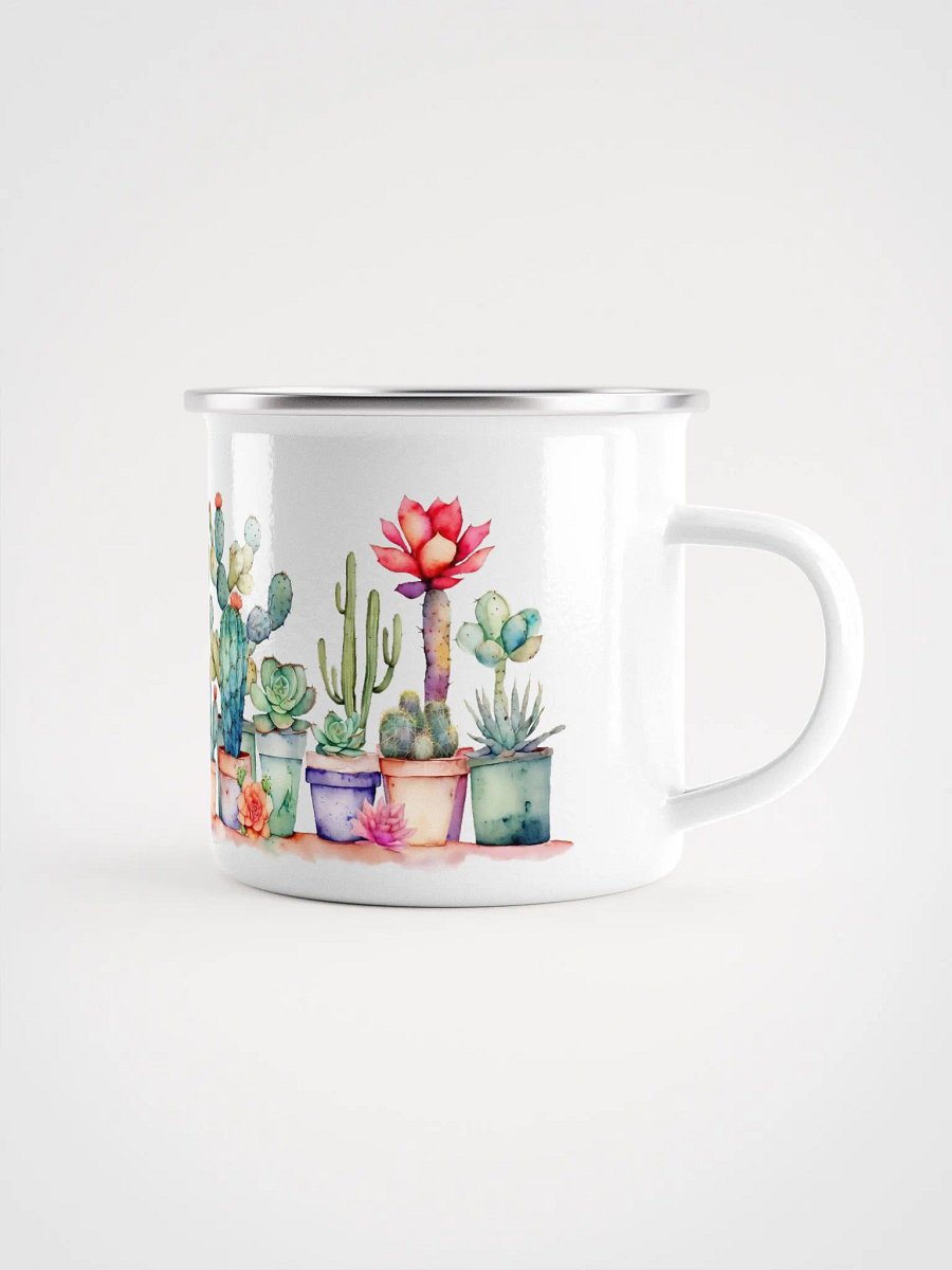 Cacti And Succulent Enamel Mug product image (2)
