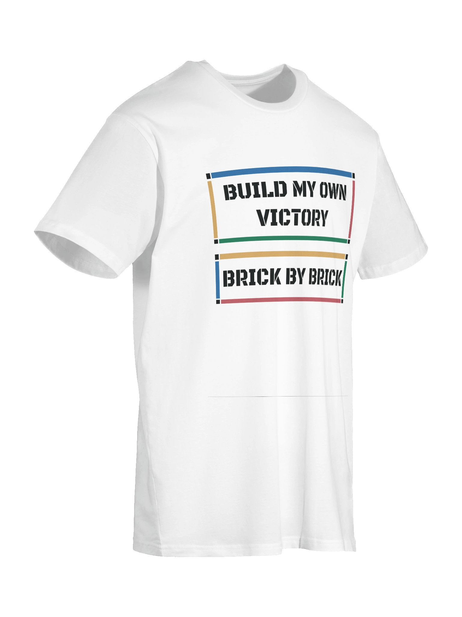 Build my Own Victory, Brick by Brick Regular Fit T-shirt product image (25)
