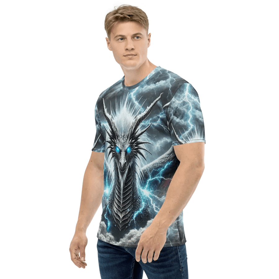 Storm Dragon All-Over Print T-Shirt product image (3)