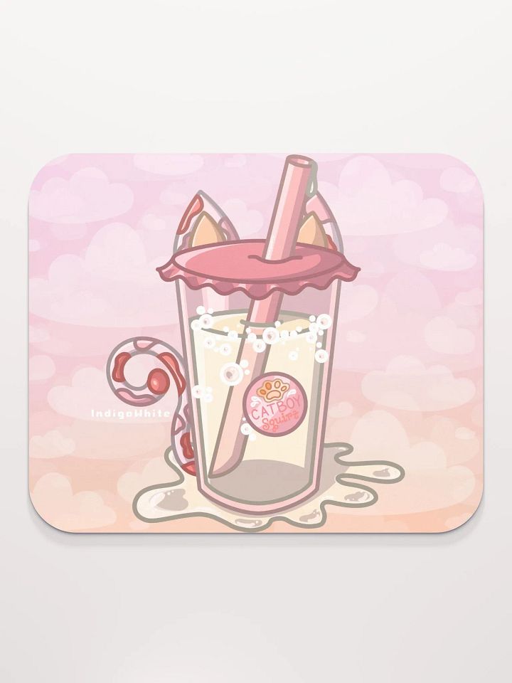 Catboy Squirt Boba Mousepad product image (2)