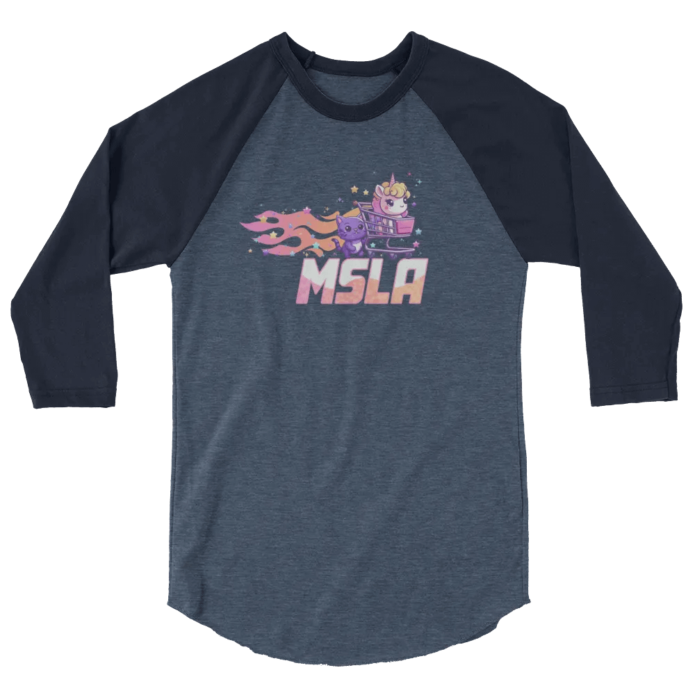 MSLA Sparkles Amigos - Jersey Raglan Tee product image (11)