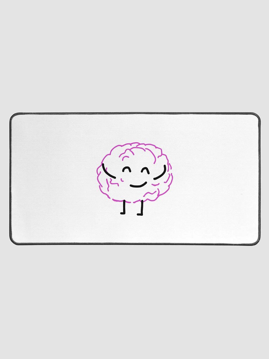 Brainy brain Desk Mat product image (1)