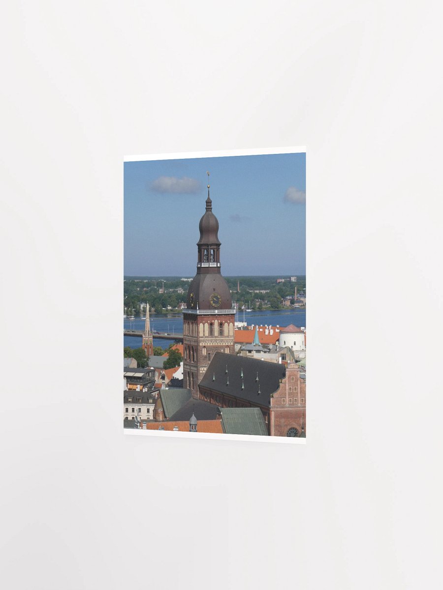 Riga - Riga Cathedral and Old Town rooftops from St. Peters Church Tower - print/poster- Print/Poster product image (7)