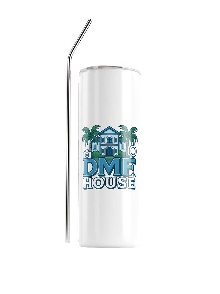 DMF House Tumbler w/Straw product image (1)