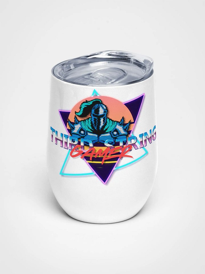 Third String Gamer Wine Tumbler product image (1)