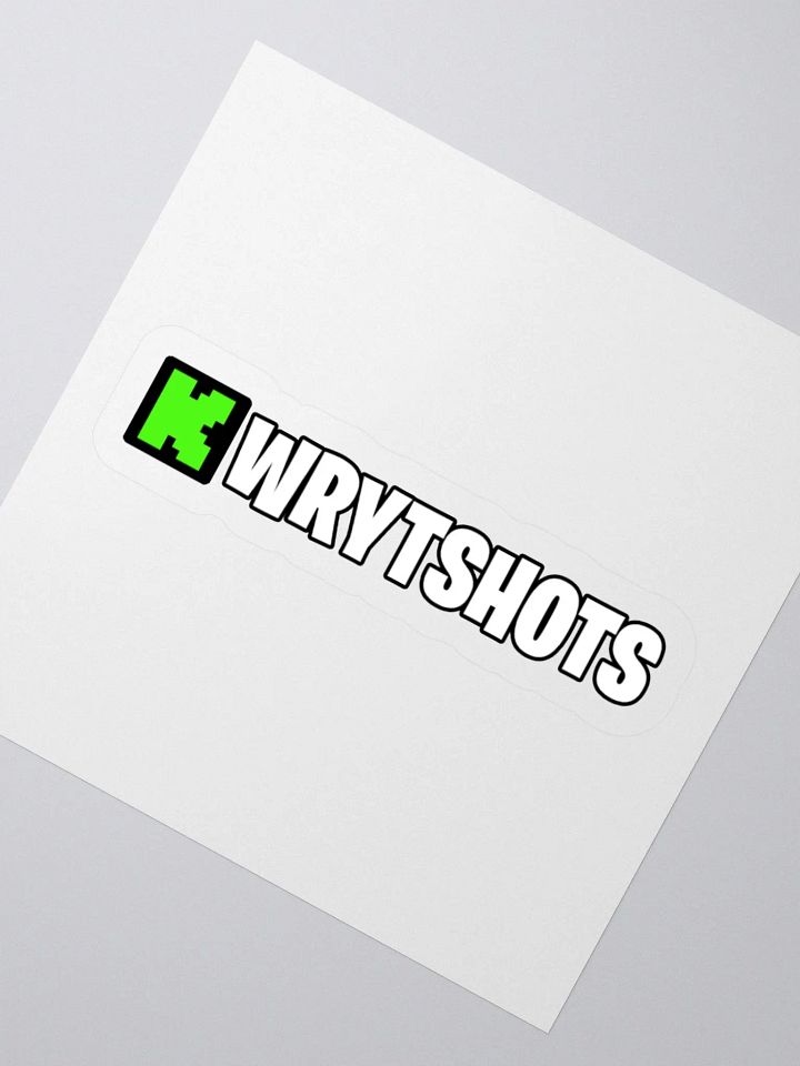 WRYTSHOTS Sticker product image (6)