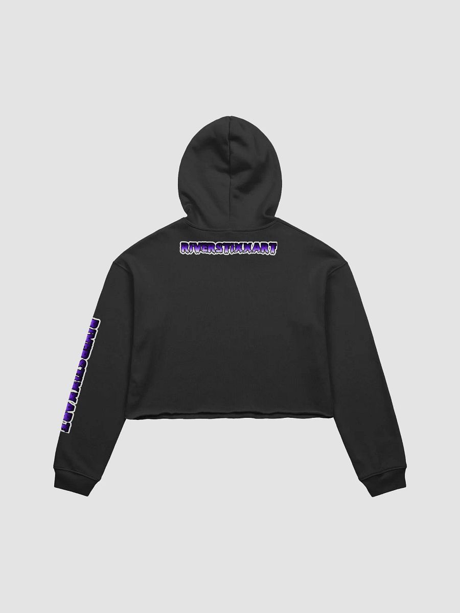 Viking Skull Crop Hoodie product image (2)