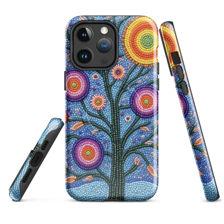Vibrant Tree of Life iPhone® Tough Case product image (4)