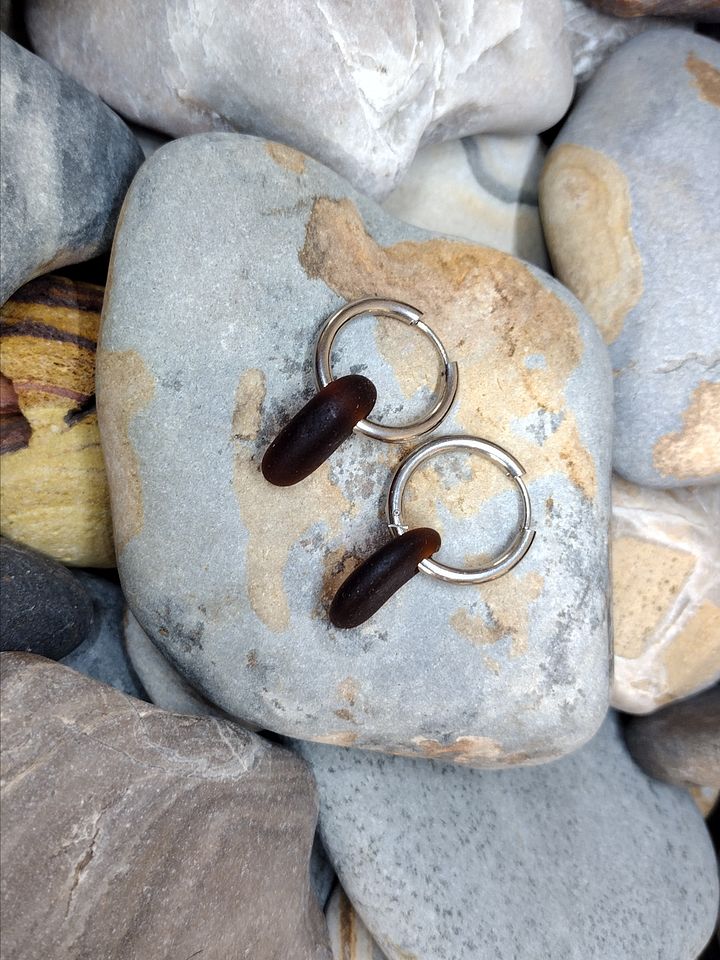 Sea Glass Earrings product image (1)
