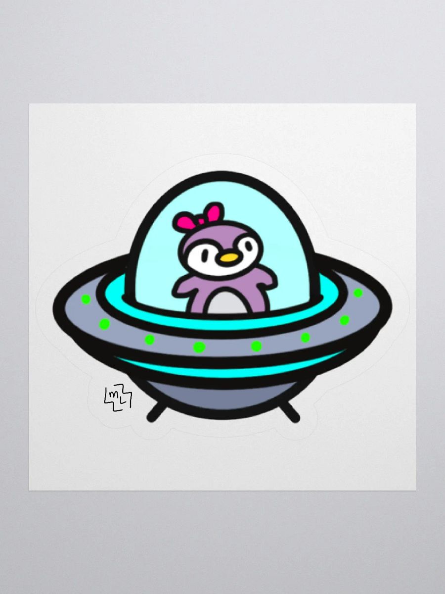 GIRL PENGY LOGO STICKER product image (1)