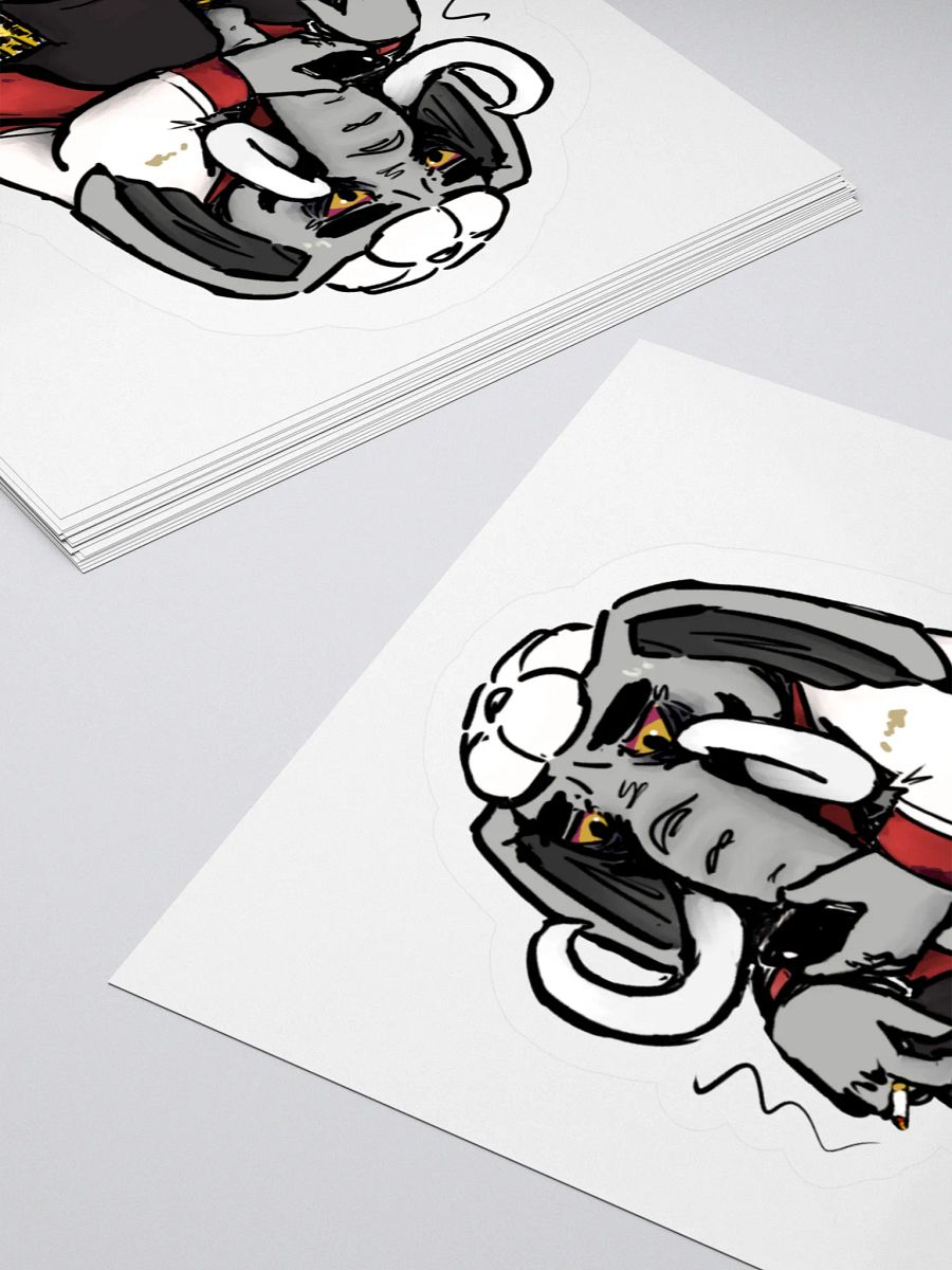 Loxodont Smoke Break Sticker product image (10)