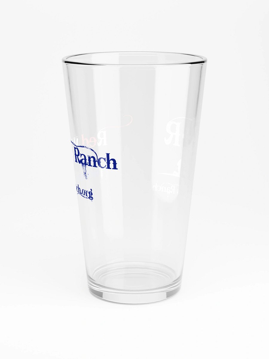 Red, White, Ranch Pint Glass product image (4)