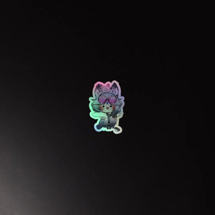 Holographic Bloo Sticker product image (4)