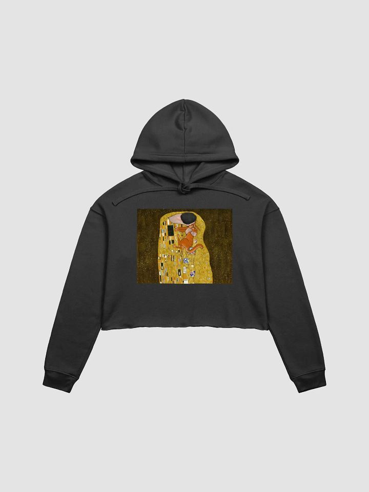 The Reluctant Kiss Crop Hoodie product image (5)