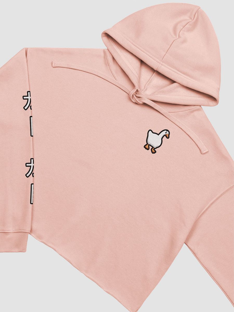 Japanese Text Cropped Hoodie product image (2)