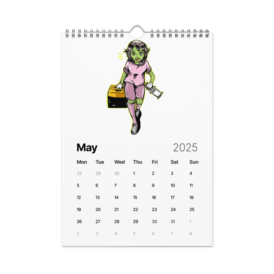 Dette's 2025 Art Calendar product image (10)