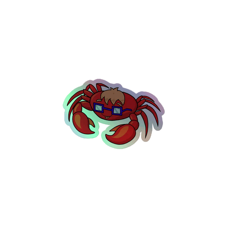 Crab Lee HOLO sticker!! product image (1)