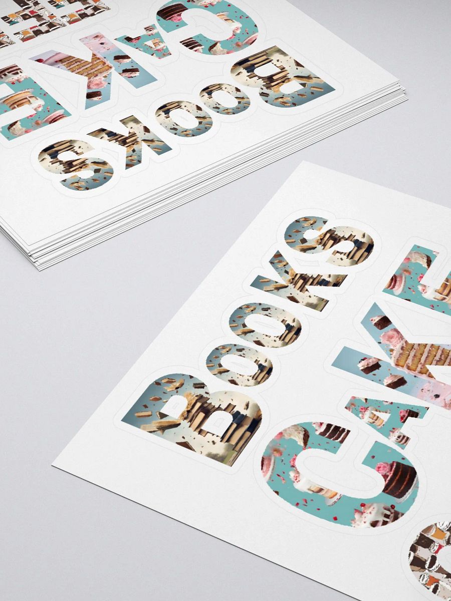 Books Cake Coffee - Stickers product image (10)