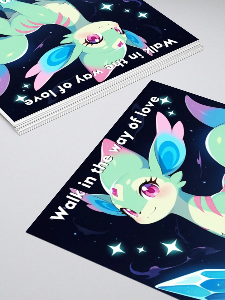 Bible Cuties Victoria - Walk in the way of love Sticker product image (7)