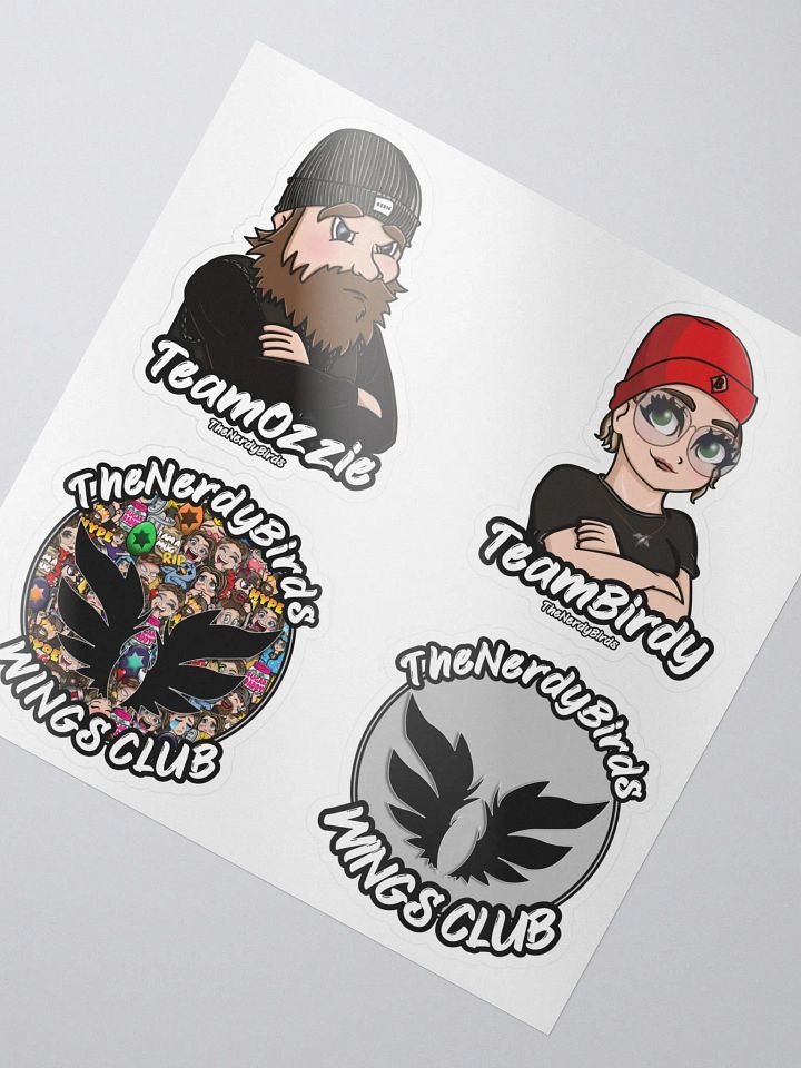 Team Ozzie vs. Team Birdy Sticker Pack product image (2)