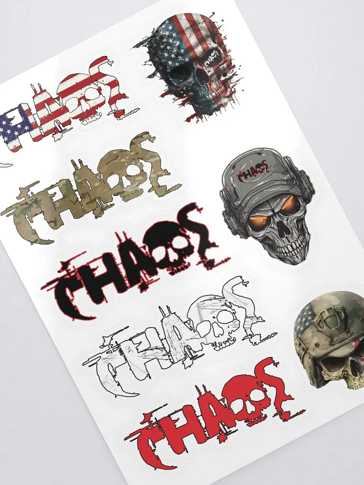 Chaos Sticker Pack product image (2)
