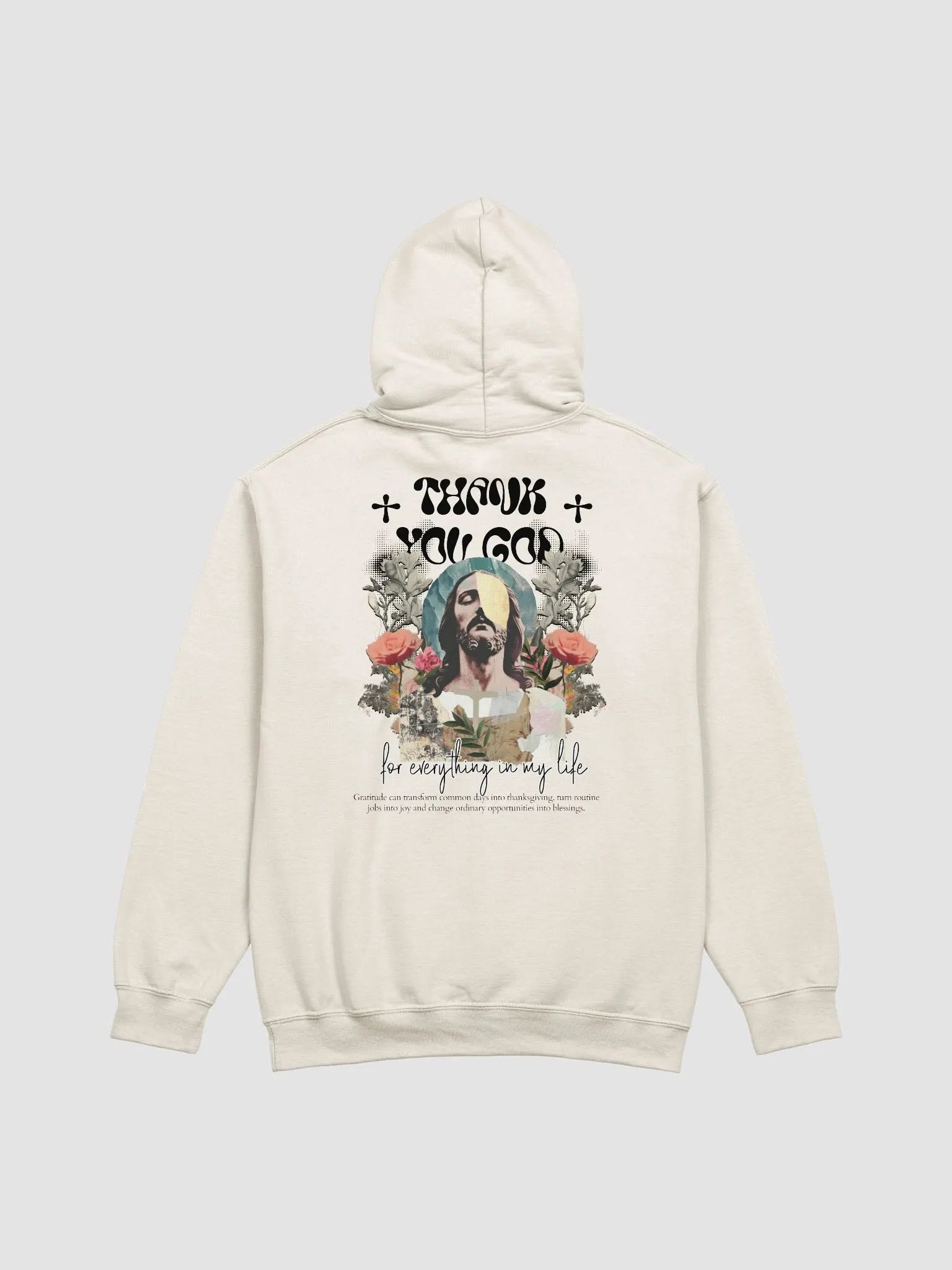 Thank You God Christian Faith Based Unisex Hoodie product image (4)
