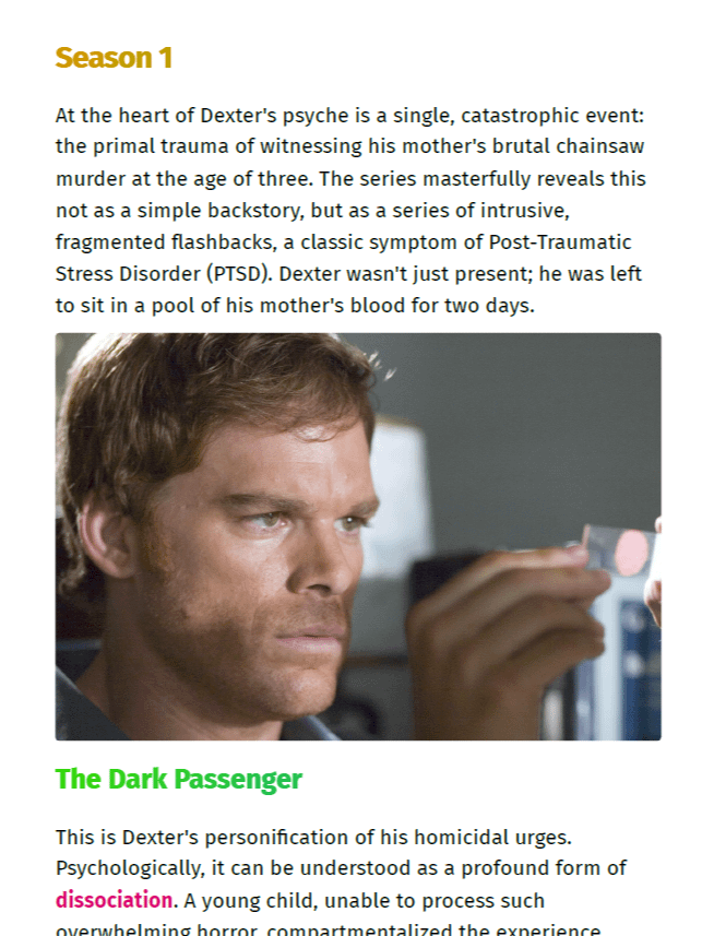 Inside the Dark Passenger: The Psychology of Dexter Morgan product image (2)