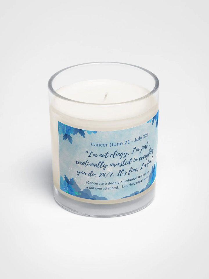 Cancer Zodiac Candles product image (2)