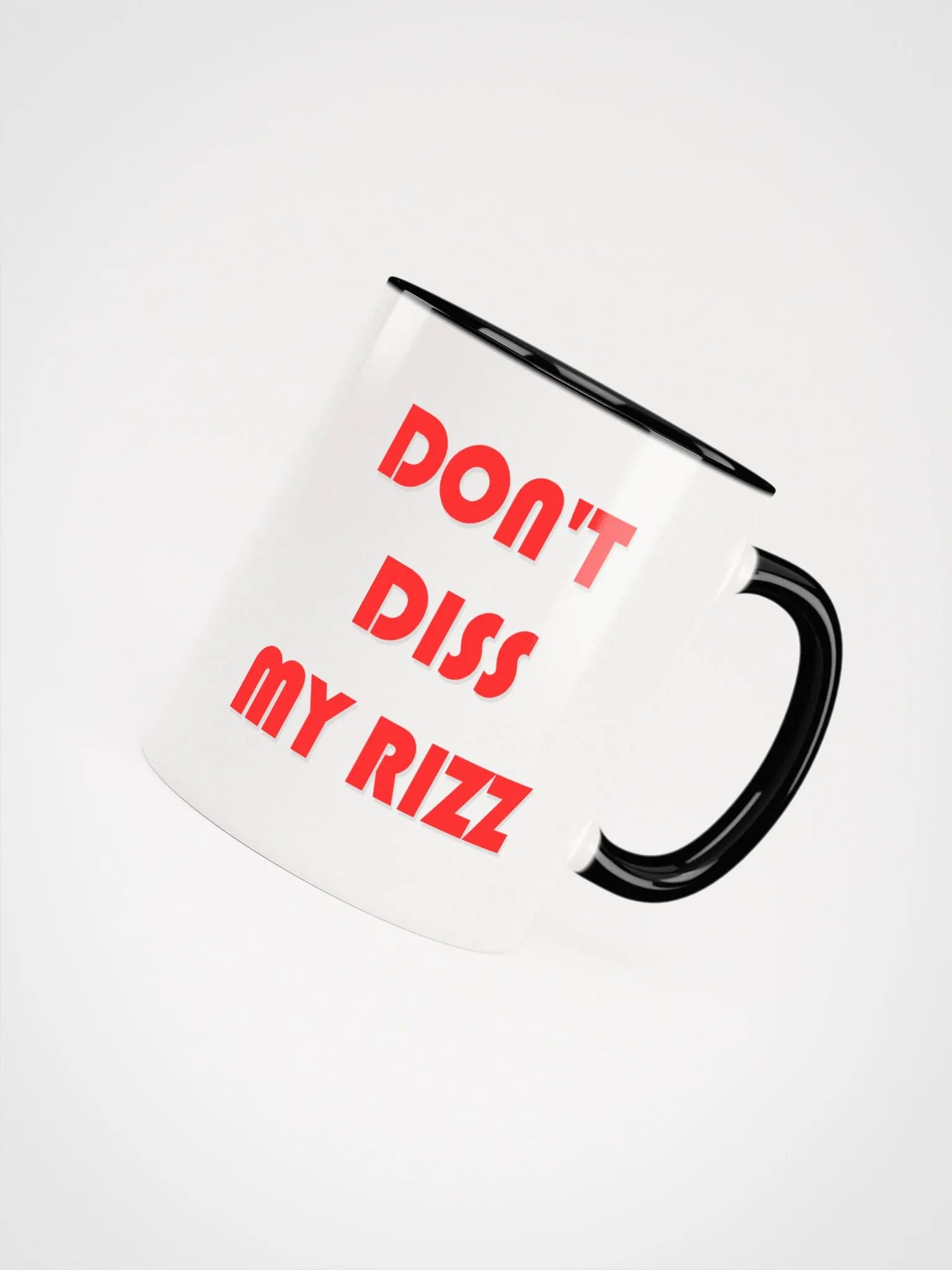 Bold & Vibrant 'DON'T DISS MY RIZZ' Mug product image (4)