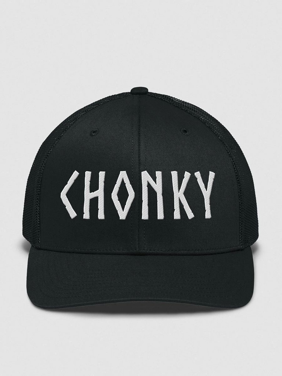 CHONKY - Trucker Cap White Embroidery product image (1)