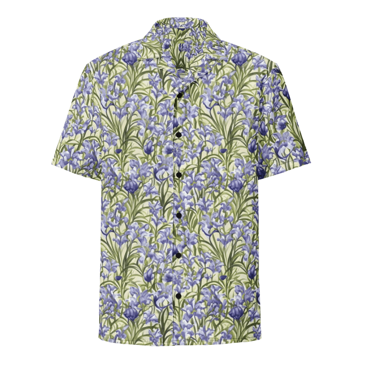 Floral Pattern Bluebell Flowers Hawaiian Shirt product image (1)