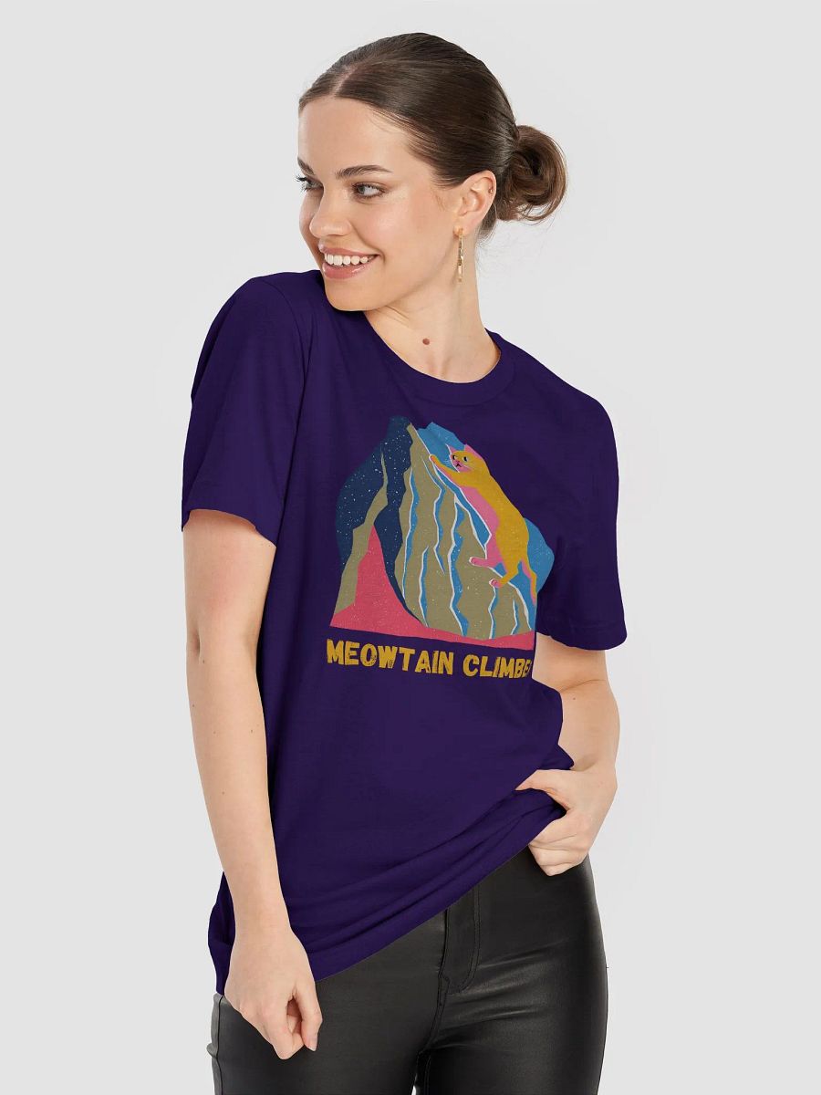 Meowtain Climber - Climbing T-Shirt product image (11)