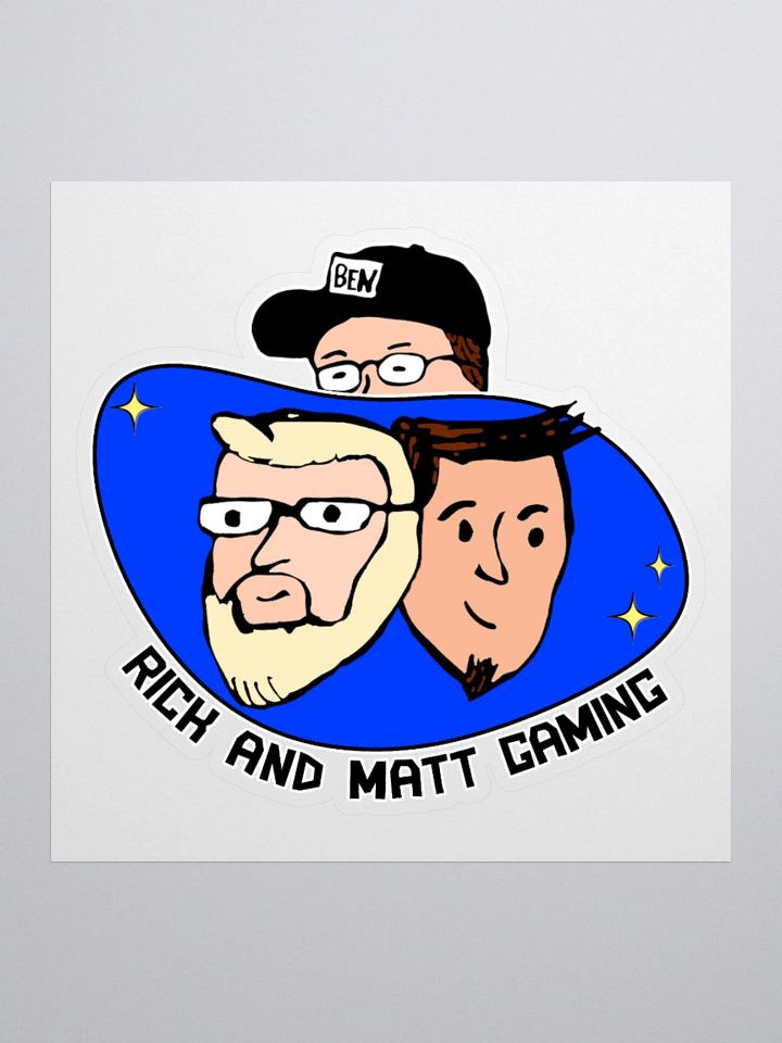 Rick and Matt Gaming Logo Sticker product image (1)