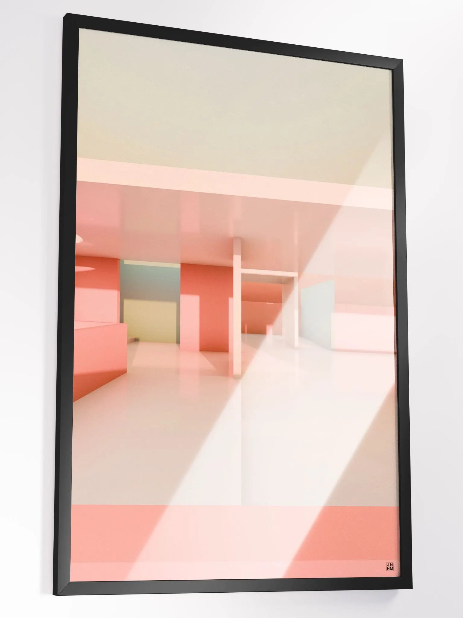 Architectural Landscape - Summer Pastel 02 24"x36" product image (4)