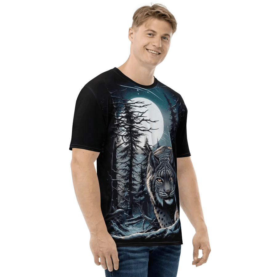 All over print Lynx T-shirt product image (6)