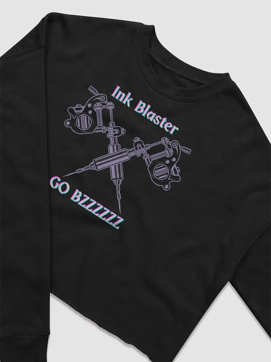 "Ink Blaster Go Bzzzz" Cropped Sweater product image (3)