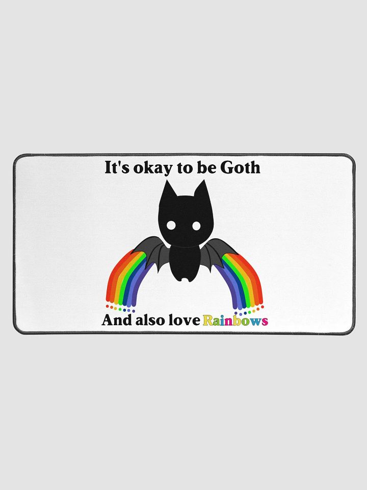 Goth love Rainbow DeskPad! product image (1)