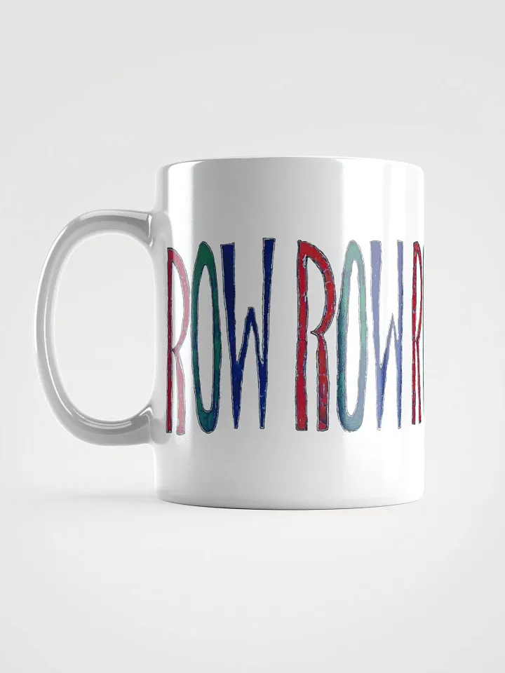Row Row Row Your Boat White Ceramic Mug product image (2)