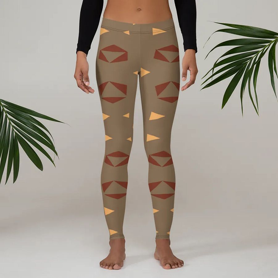 Geometric Fusion All-Over Leggings product image (3)