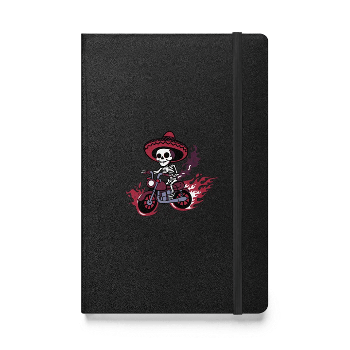 Bone to be Wild Hardcover Bound Lined Notebook product image (1)