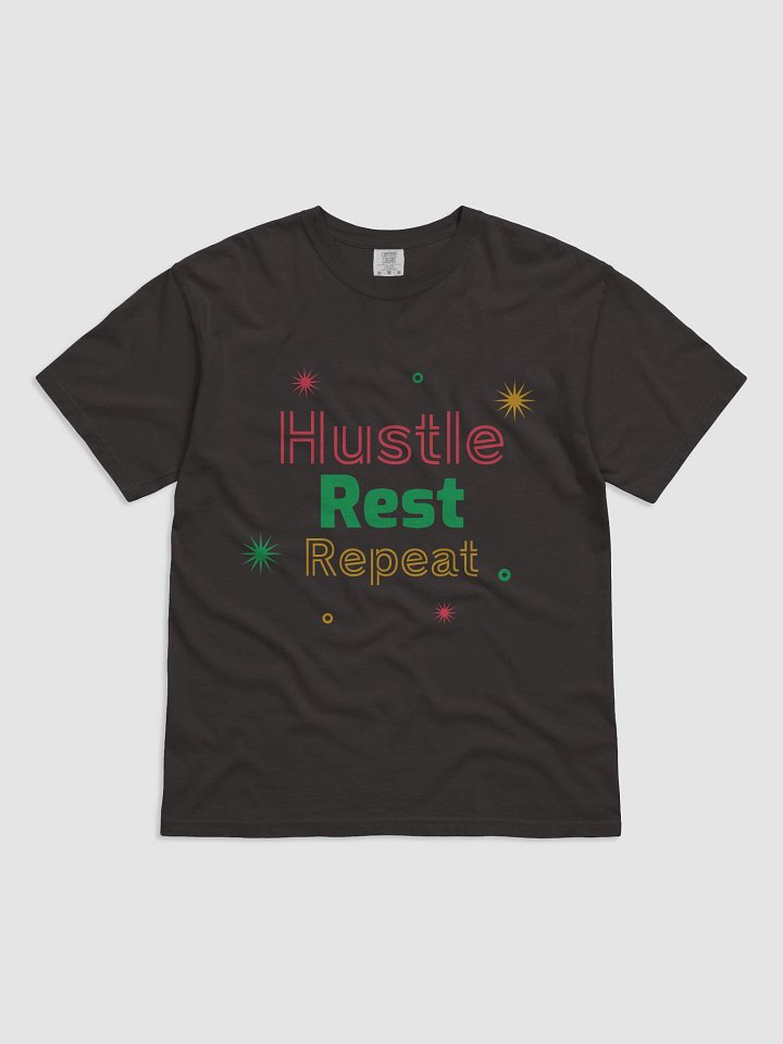 Vibrant Hustle Rest Repeat T-Shirt product image (2)