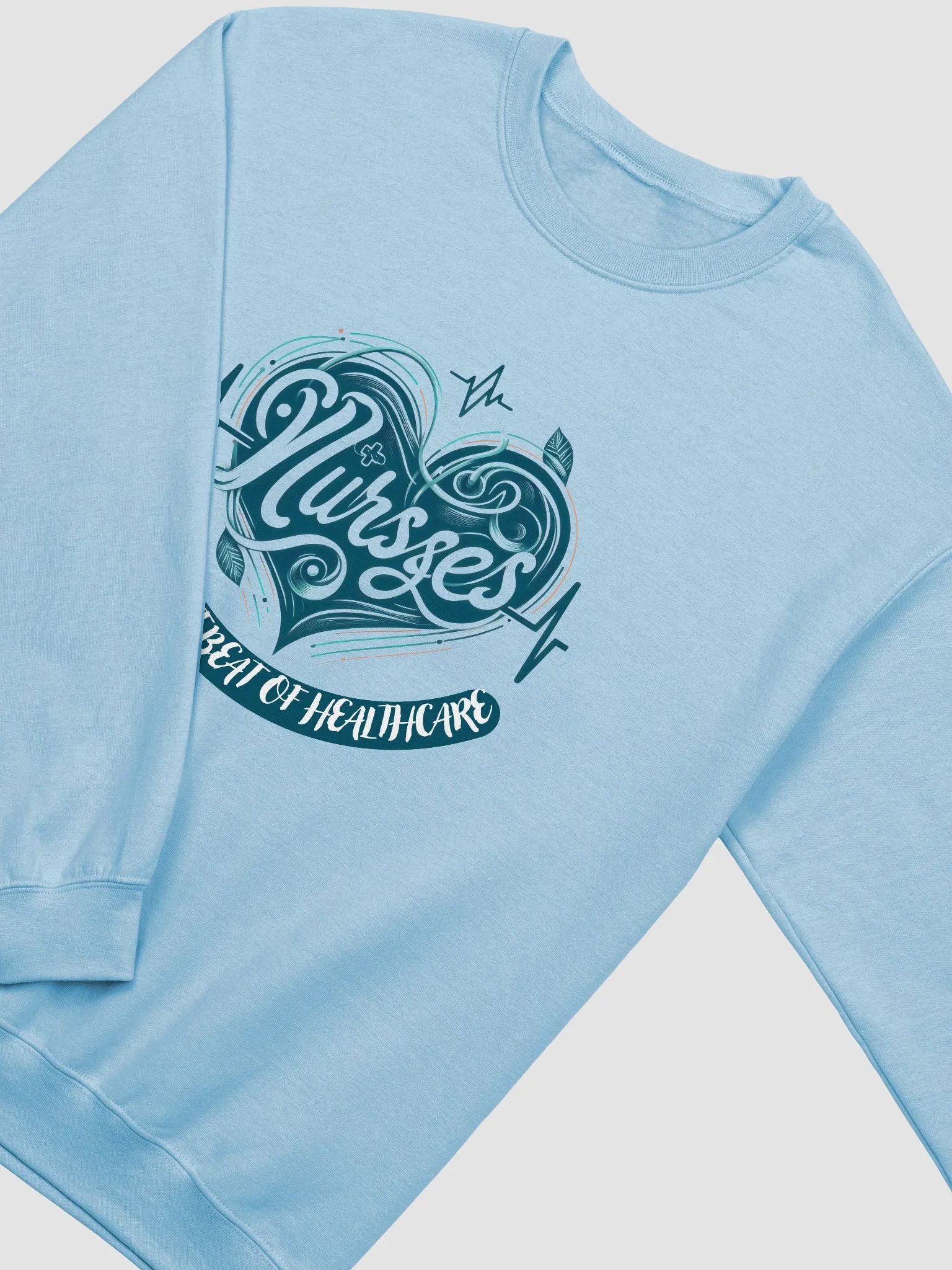 Nurses: Heartbeat of Healthcare Sweatshirt product image (9)