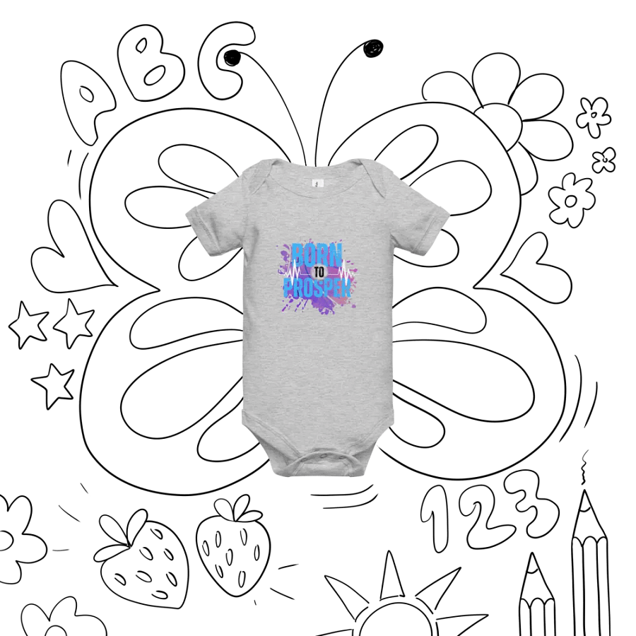 Born to Prosper Baby Onesie product image (8)
