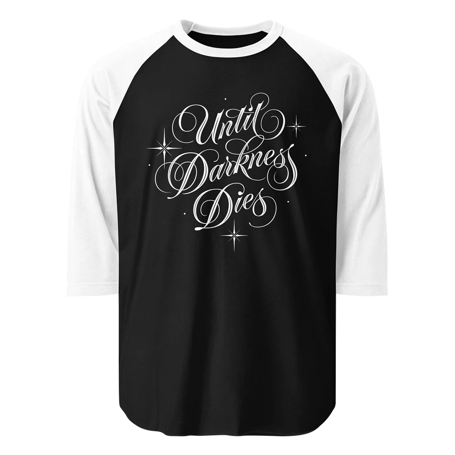 Until Darkness Dies (simple design) Fine Jersey Raglan Tee product image (1)