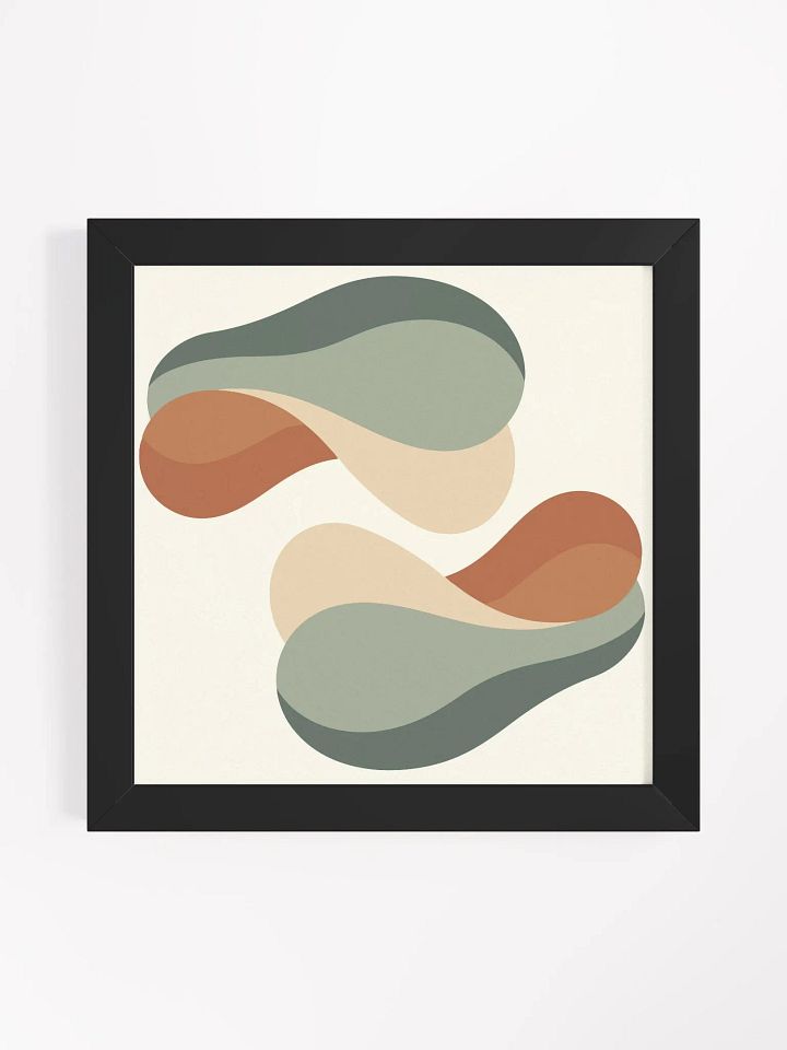 Serene Flow - Abstract Framed Wall Art product image (1)