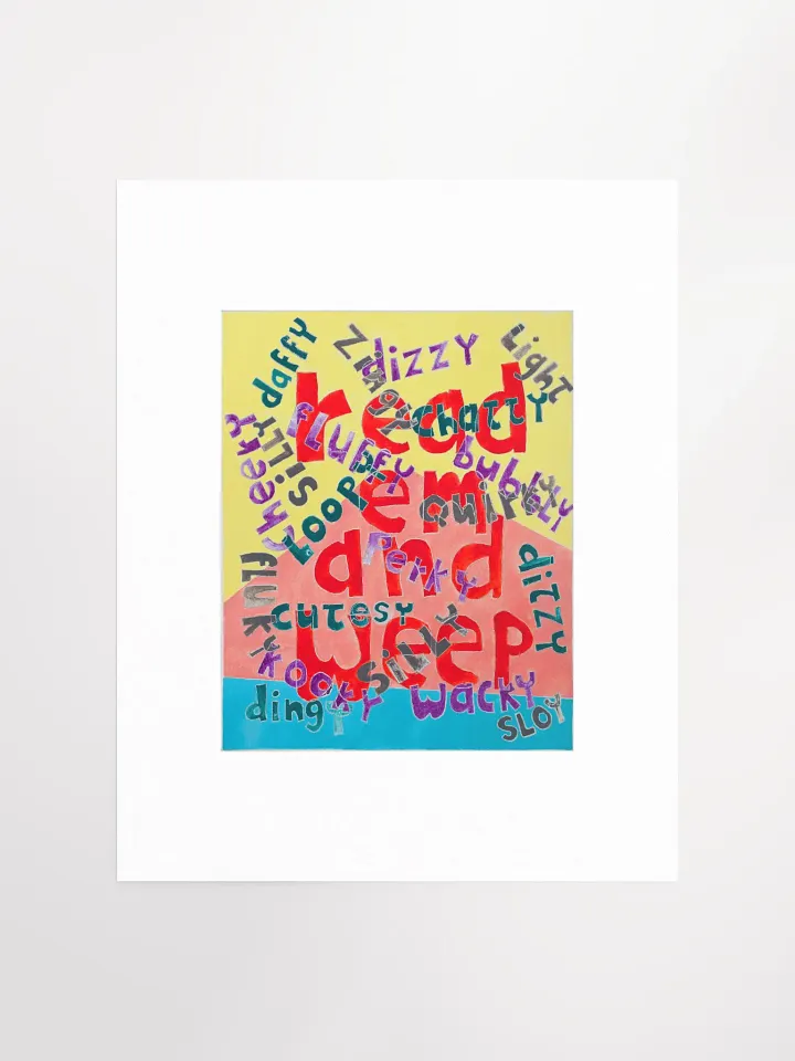 read em and weep print product image (2)