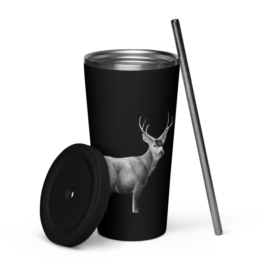 Deer Drawing Straw Cup product image (8)