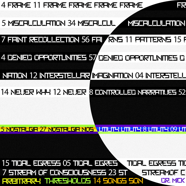 Arbitrary Thresholds (Digital Album) product image (2)