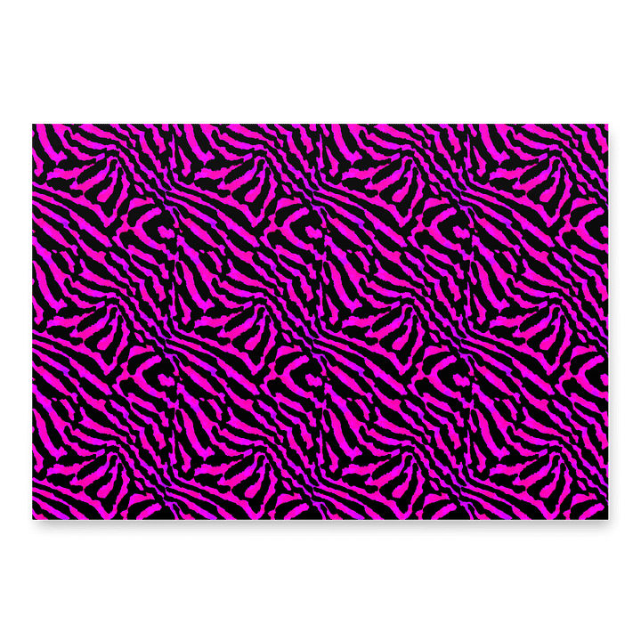 Purple Zebra Paper Sheets product image (2)