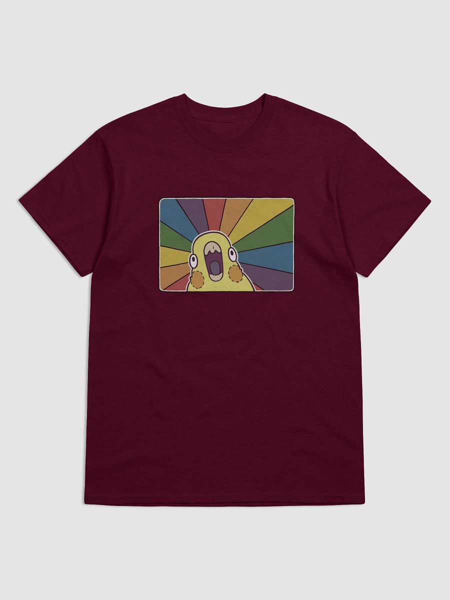 t-shirt : scream rainbow-muted product image (1)